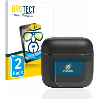 Afbeelding van BROTECT Screenprotector voor JBL Tour Pro 2 Folie Beschermfolie transparant (2 Stuks)