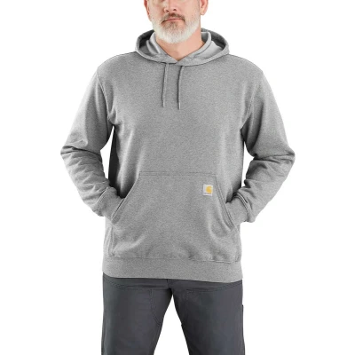 Afbeelding van Carhartt Losse pasvorm heren hoodie, grijs.