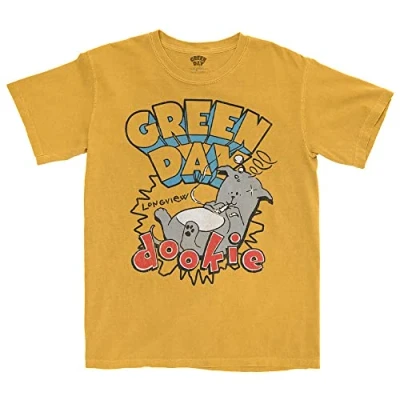 Afbeelding van Green Day Dookie Longview Heren T shirt 2XL Oranje