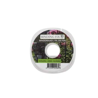 Afbeelding van Binddraad nylon 0,5 mm x 25 mtr