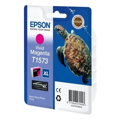 Image de Cartouche d&#039;encre Epson T1573 XL Tortue Magenta