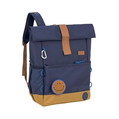 Afbeelding van Lässig rugzak voor kinderen Medium Rolltop Backpack Little Gang navy
