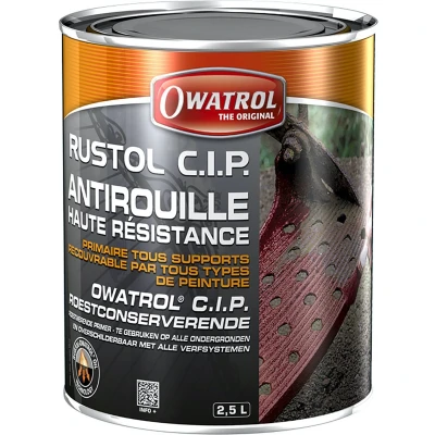Afbeelding van Rustol C.I.P. Hoge weerstand anti corrosie primer Owatrol 2,5 L