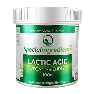 Afbeelding van Special Ingredients Veganistisch melkzuurpoeder, 100 g, pure levensmiddelenkwaliteit (Duitse etiketten en handleiding)