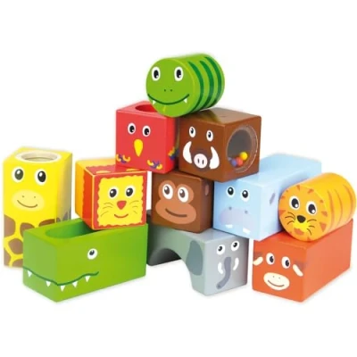 Image de Cubes sonores animaux de la savane vilac