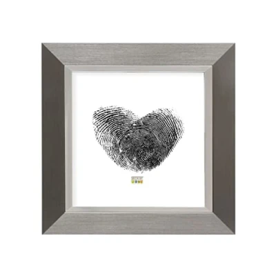 Afbeelding van Deknudt Frames fotolijst S41ND1 zilver met zilverbies 50x50 cm