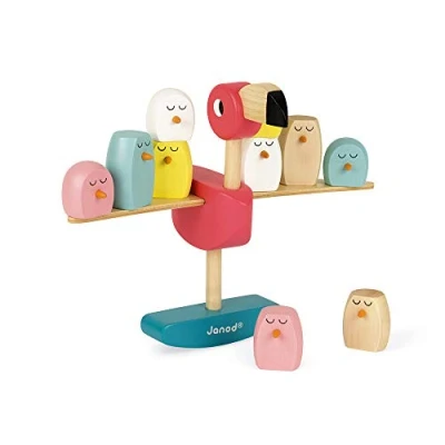 Image de JEU D&#039;EQUILIBRE FLAMANT ROSE ZIGOLOS
