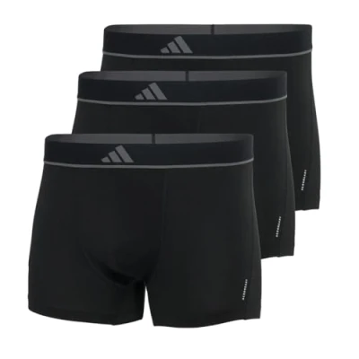 Image de adidas Lot de 3 boxers pour homme Active Micro Flex Eco Sous vêtements Black_4AM014, XL, Noir_4am014, XL