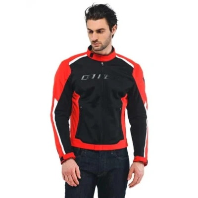Afbeelding van Dainese Hydraflux 2 Air D Dry Jacket Black Lava Red 52 Maat Jas