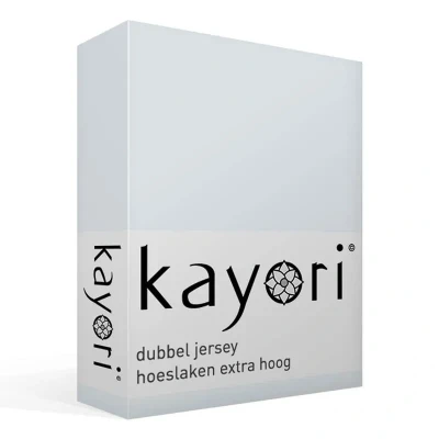 Afbeelding van Kayori Saiko hoeslaken Zilvergrijs 140 160/200 220