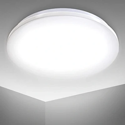 Afbeelding van B.K.Licht Badkamerverlichting plafondlamp IP44 Ø29cm 4.000K