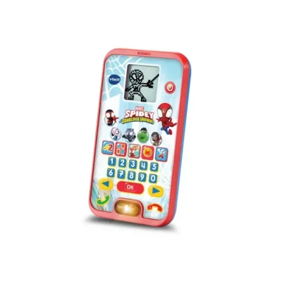 Afbeelding van VTech Spidey Smartphone Educatief Speelgoed Gadgets voor Kinderen Maak Kennis met Cijfers, Tellen en Vergelijken 3 tot 7 Jaar