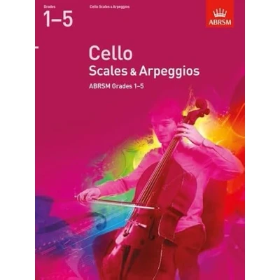 Afbeelding van Cello Scales &amp; Arpeggios ABRSM Grade 1 5