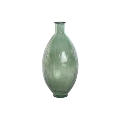 Afbeelding van Vaas Home ESPRIT Groen Gerecycled glas 30 x 59 cm