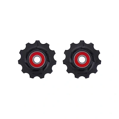 Afbeelding van BBB Cycling Derailleurwieltjes RollerBoys Ceramic Compatibel met Campagnolo, Shimano &amp; SRAM Zwart 11T BDP 12