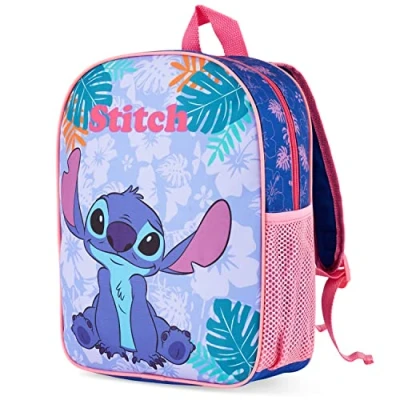 Afbeelding van Disney Kinderrugzak, Stitch tas, Minnie Mouse, Elsa, ijskoningin, kleuterschool meisjes, Rugzak voor kinderen, cadeau de eerste schooldag, Blauwe Stitch,