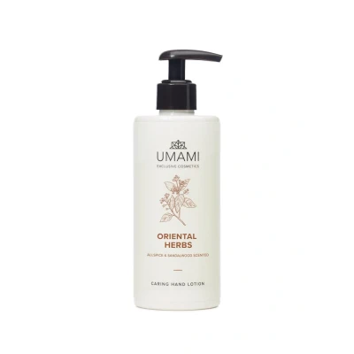 Afbeelding van Umami Exclusive Cosmetics Oriental Herbs Caring Hand Lotion 300 ml