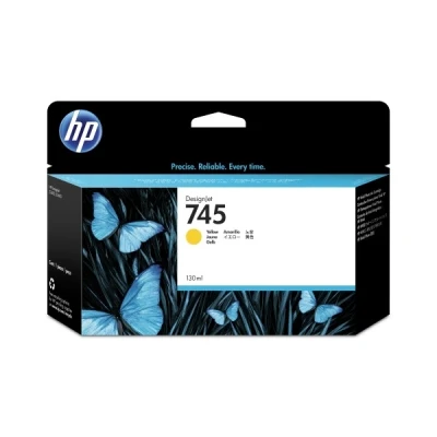 Image de HP 745 jaune originale DesignJet cartouche d&#039;encre