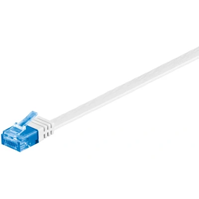 Afbeelding van Wentronic CAT6A Netwerkkabel RJ45 Wit 1 m