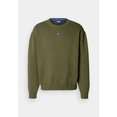 Afbeelding van HUGO SAN Casey Trui, Heren, Maat: Medium, Open green