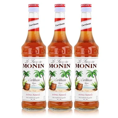 Afbeelding van Monin Rumsiroop &quot;Caribbean&quot;, 0,7 l, 3 stuks