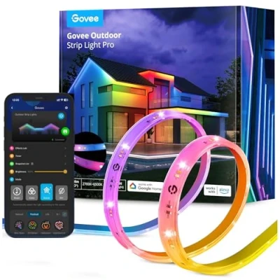 Afbeelding van Govee LED Phantasy Outdoor Strip Light 10 Meter H70A13D1 lichtband 36 V m RGB 1 stuk(s)