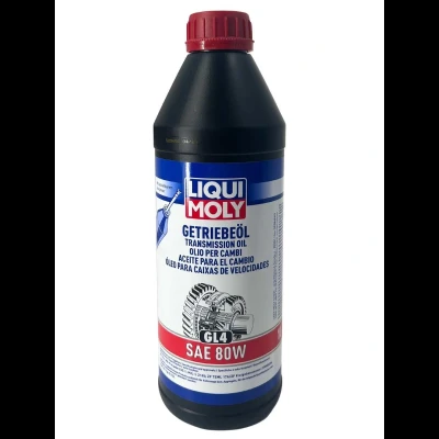 Afbeelding van LIQUI MOLY GL4 1020 Versnellingsbakolie 1 80W BMW: 3 Touring, Saloon, 6 Coupe, VOLKSWAGEN: Beetle, GOLF 1, SKODA: Felicia Pickup