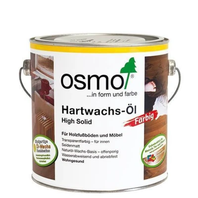 Afbeelding van Osmo 3041 Hardwaxolie Natural 0,75 liter Onbehandelde Uitstraling op Lichte Houtsoorten Eikenhout