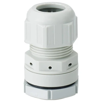 Afbeelding van Hensel 4012591102816 Beluchtingsstop Met borgmoer, trekontlasting, Slagvast Kunststof Lichtgrijs 1 stuk(s)