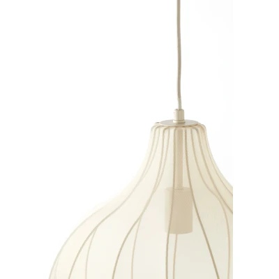Afbeelding van Light &amp; Living Hanglamp ELATI Ø39x42cm Bruin