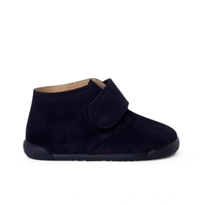 Afbeelding van Pisamonas Cierre Adherente Babyschoenen voor kinderen, Maat: 23, Azul marino Veloursleer