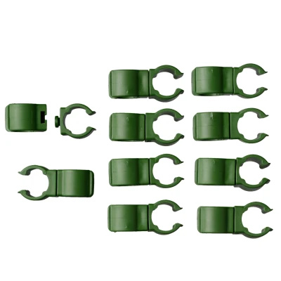 Afbeelding van Nature Plantenstokclips Klim En Geleide Artikel 1.6x1.6 cm Groen 10 stuks
