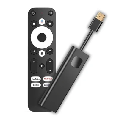 Afbeelding van Android TV Stick GD1 4K (Ultra HD) HDR Bluetooth spraakafstandsbediening met Google Assistant Chromecast Play Store Netflix Prime Video Disney +