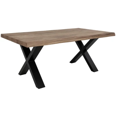 Afbeelding van House Nordic Toulon Gerookt Eiken Salontafel 120 x 70 cm