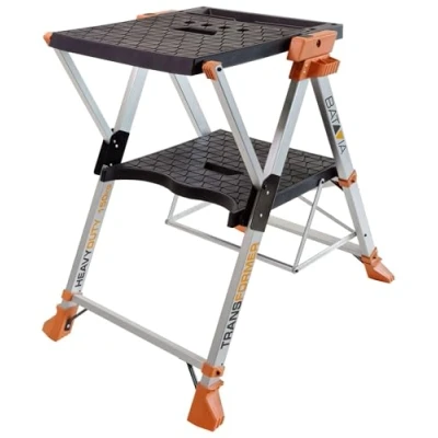 Afbeelding van Transformer® 4 in 1 Verstelbare Werkbank &amp; Trapladder Tot 150kg draagkracht