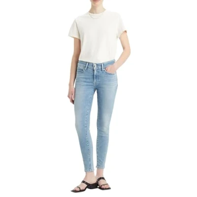 Image de Levi&#039;s Jean 711 pour femme à double bouton, Blue Wave Light, 29W / 32L