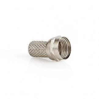 Afbeelding van F connector 7.0 mm plug Nedis (Mannelijk, Metaal)