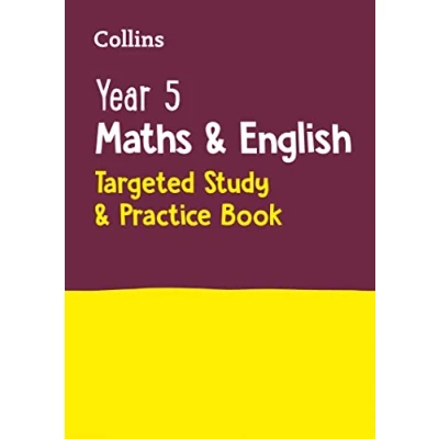 Afbeelding van Year 5 Maths and English KS2 Targeted Study Practice Book Ideal for use at home Collins