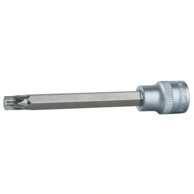 Afbeelding van KS TOOLS 911.1553 Steeksleutelelement DIN 3120, ISO 1174, ISO1174 T27 Chroom vanadium staal Torx gekarteld