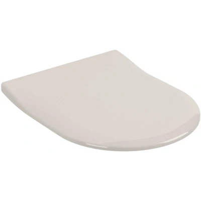 Afbeelding van Villeroy &amp; Boch Subway 2.0 closetzitting Slimseat met softclose en quickrelease pergamon