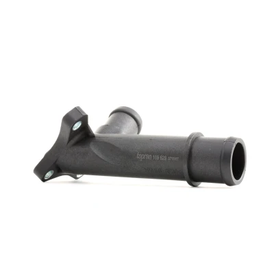 Afbeelding van TOPRAN 109 629 Flens Kunststof Cilinderkop, Voor, Langs Met afdichtring VOLKSWAGEN: GOLF 3, Passat B3/B4 Saloon, SEAT: TOLEDO 1