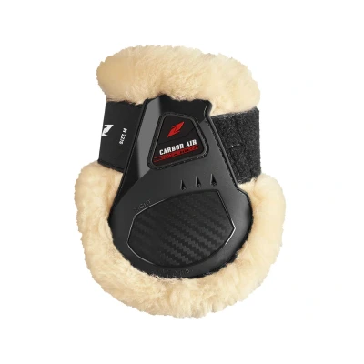 Image de Zandona Protège Boulets Carbon Air Sens Young Comp Noir Fourrure M