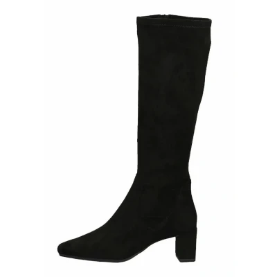 Afbeelding van Caprice Laarzen, Dames, Maat: 42, Black stretch Textiel