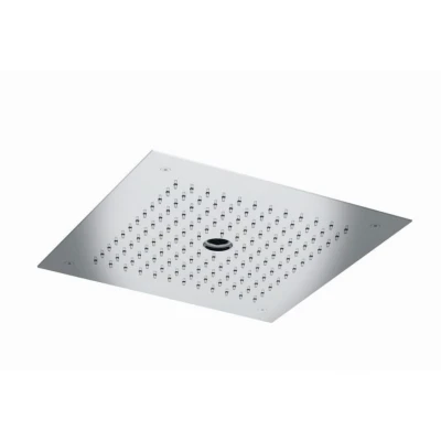 Afbeelding van HotBath Mate inbouw hoofddouche vierkant 38x38 cm met 2 straalsoorten Chroom M148CR