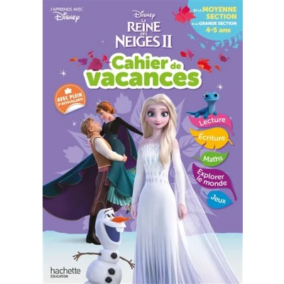 Image de Disney la Reine des Neiges de Moyenne à Grande Section Cahier vacances 2025