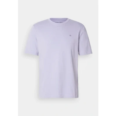 Afbeelding van Scotch &amp; Soda Seasonal CORE Regular FIT LOGO Tshirt basic, Heren, Maat: Small, Languid lavender