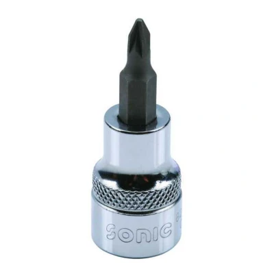 Afbeelding van SONIC 8224802 Schroefbit Chroom vanadium staal Pozidriv (PZ)
