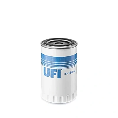 Afbeelding van UFI 23.198.00 Oliefilter M 20 X 1,5 Met een terugloopbeveiligingskleppen Opschroeffilter PEUGEOT: Boxer Platform / Chassis, J5 Chassis