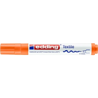 Afbeelding van edding 4500 textielmarker oranje 1ST 2 3 mm / 4 4500006