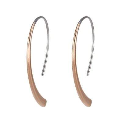 Afbeelding van Skagen ELIN Oorbellen roségoldcoloured/silvercoloured, Dames, Maat: One Size, Roségold coloured/silver coloured